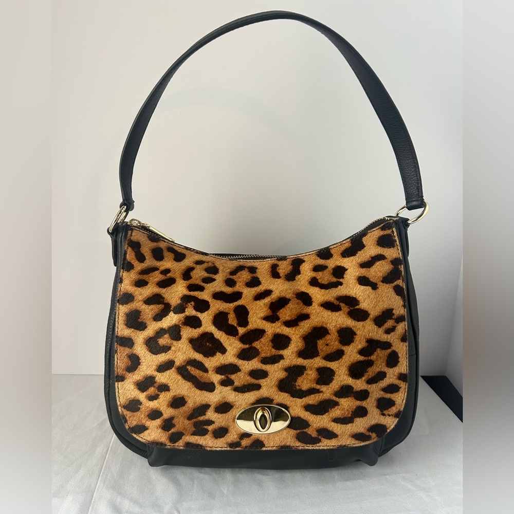 TALBOTS CALF HAIR CLASSIC HOBO BAG